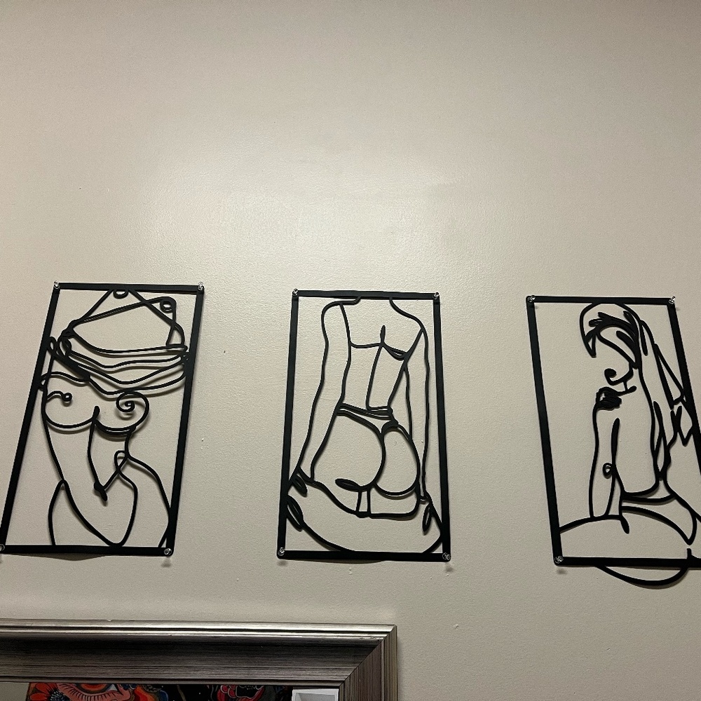 3 aesthetic wall decor